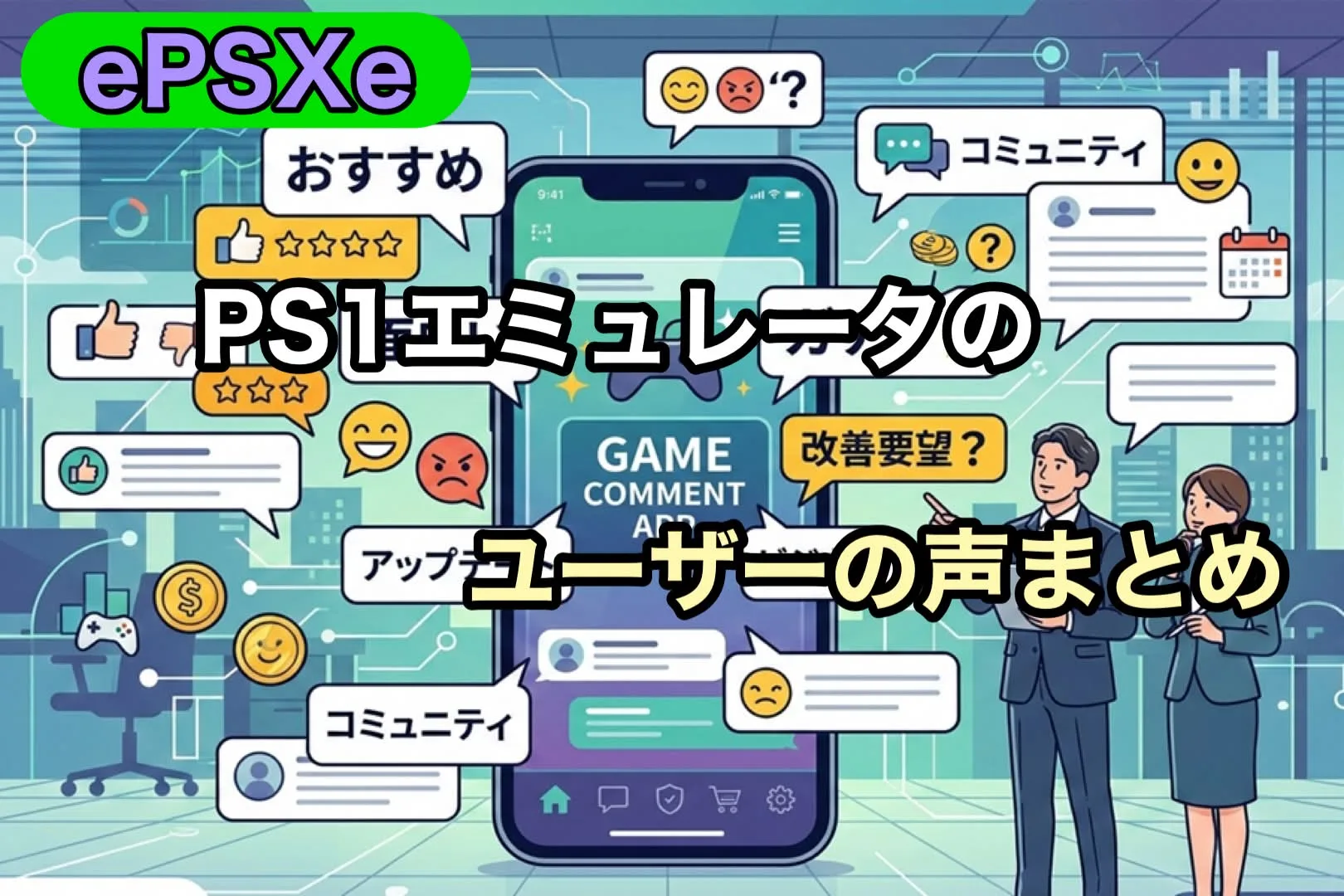 【ePSXe】実際のところ人気はある？PS1エミュレータのユーザーの声まとめ【プレステ】