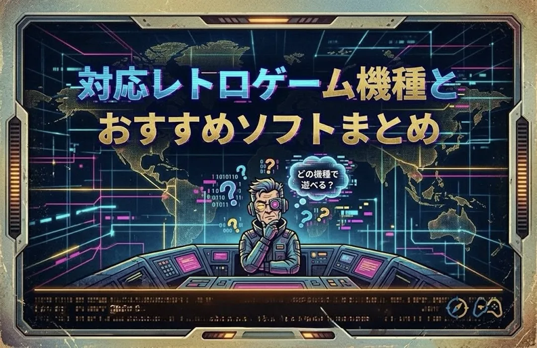 【エミュレータ】対応レトロゲーム機種とおすすめソフトまとめ【PS1/PS2】